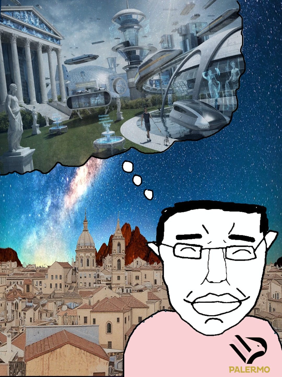 ODE A PALERMO ARCHEOFUTURISTA